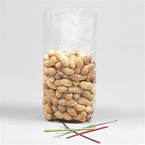 Polypropylene Bags- Clear 1.5 Mil, w/Gusset- 100 Bags/Pack