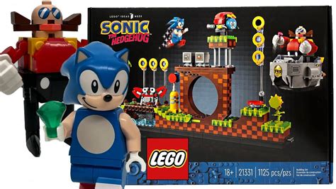 LEGO Ideas Sonic The Hedgehog Green Hill Zone Set 21331 ...