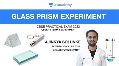 Glass Prism Experiment | Term 1 | CBSE 10 & 12 Practicals Boards 2022 ...