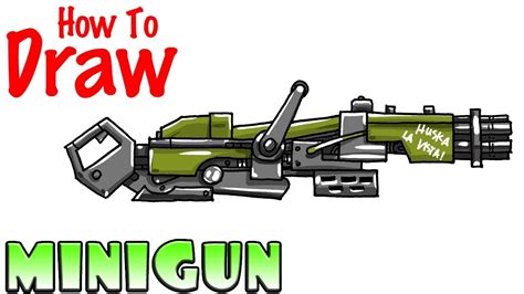 How To Draw A Minigun? New Update - Abettes-culinary.com