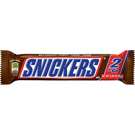 Snickers Bar 2 pc 3.29 oz.