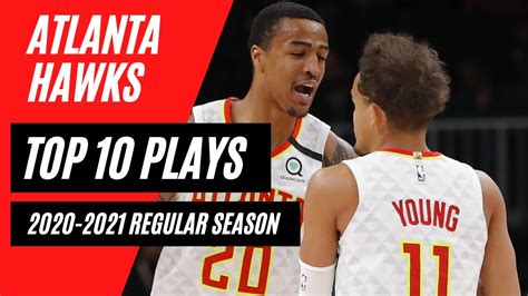 Atlanta Hawks Top 10 plays. 2020-2021 Regular Season.