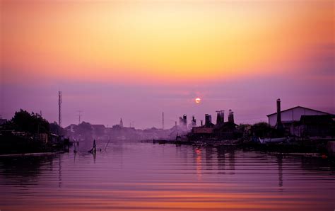 Evening In Semarang City Indonesia Wallpaper, HD City 4K Wallpapers, Images, Photos and Background