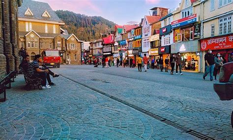 Mall Road Shimla: Famous Vibrant and Charming Street in the Queen of Hills - E India Tourism