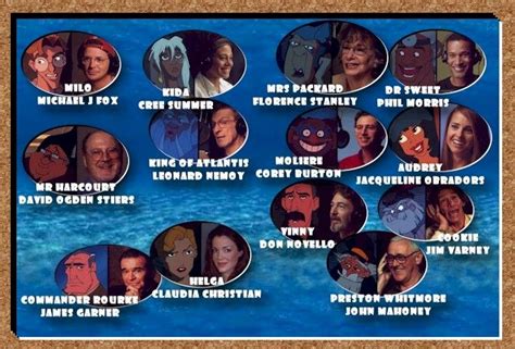 Cast of "Atlantis: The Lost Empire" | Favorite Movies | Pinterest ...