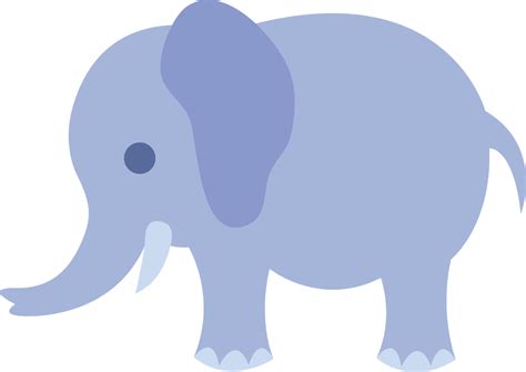 Baby Girl Elephant Clipart | Free download on ClipArtMag