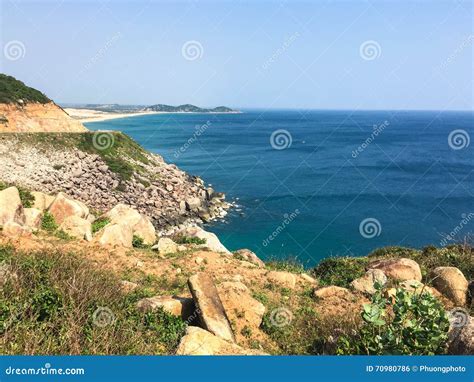 Nui Chua National Park with the Sea in Phu Yen, Vietnam Stock Photo ...