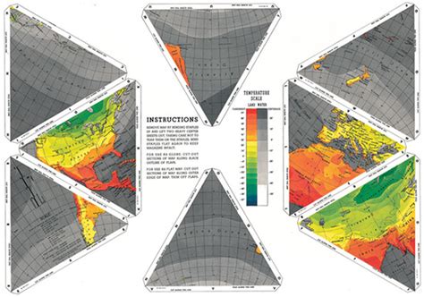 MapCarte 49/365: Dymaxion map by R. Buckminster Fuller, 1943 | Commission on Map Design