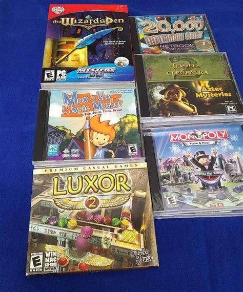 Vintage PC Cd-rom Games All Sealed Rated for Everyone - Etsy