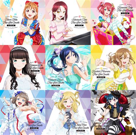 Aqours Members "First Solo Concert Album" are now complete! : SIFallstars