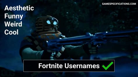 List Of 990+ Fortnite Usernames | Aesthetic, Funny, Weird, And Cool ...