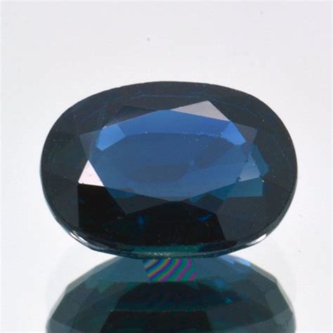 Dark blue sapphire - 1.30 ct – No Reserve Price - Catawiki