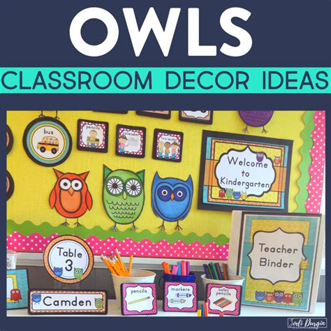 Free Printable Owl Classroom Decorations | Shelly Lighting