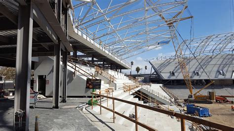 New Los Angeles soccer stadium inching toward completion - Curbed LA