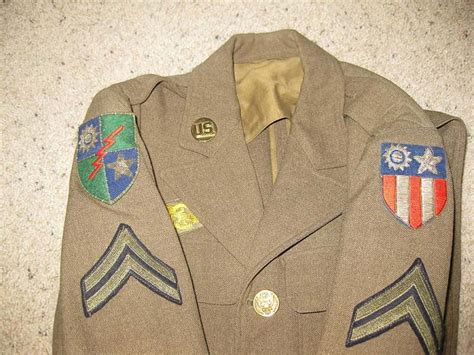 Merrill's Marauder's Uniform and Bullion Patches - ARMY AND USAAF - U.S ...