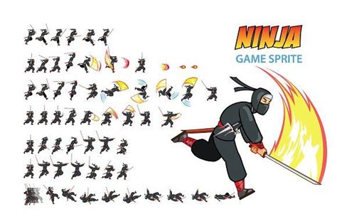 Ninja Game Sprite | Ninja games, Samurai games, Sprite