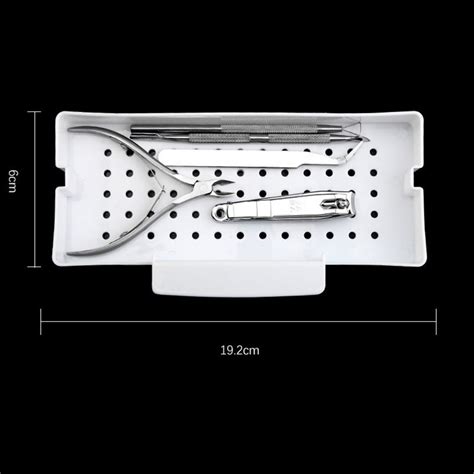 Double Layer Nail Tool Sterilizer Tray Sterilizing Clean Box – Dreamynailsupply.com