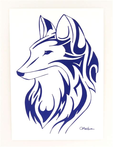 The Blue Fox - My Inspirational Art