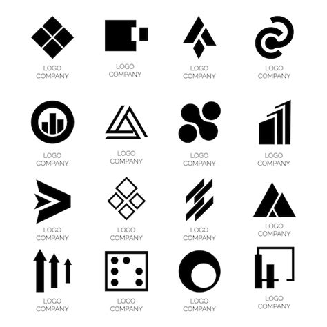 Premium Vector | A collection of logos that are for a company called logo company.