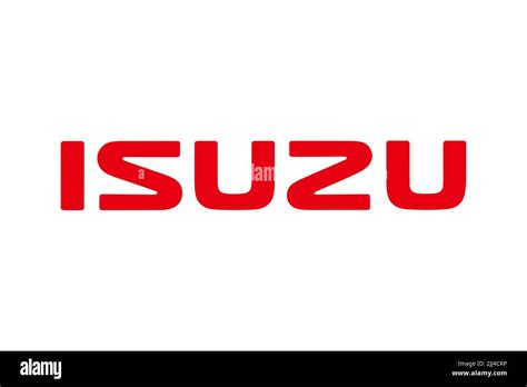 Isuzu Motors, Logo, White Background Stock Photo - Alamy