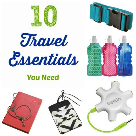 10 Travel Essentials You Need Before Your Next Trip- Under $10 - Organize and Decorate Everything