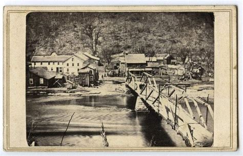 RARE 1860s Photo of Oil City / McClintockville Pennsylvania Boom Town ...