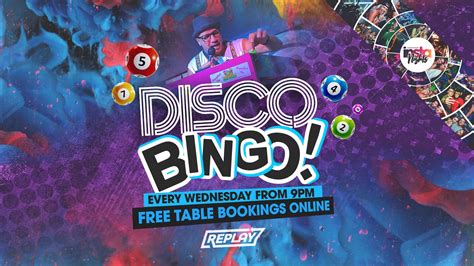 Disco Bingo | Table Reservations at Replay & Forbidden, Preston on 7th Jul 2021 | Fatsoma