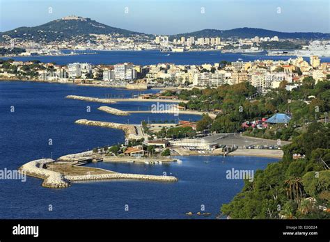 France Var Toulon Le Mourillon district beaches Stock Photo - Alamy