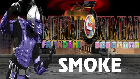 Mortal Kombat 3 - Babality & Friendship - Smoke - YouTube