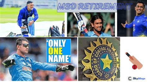 MS Dhoni's Retirement: Dhoni Retires from International Cricket