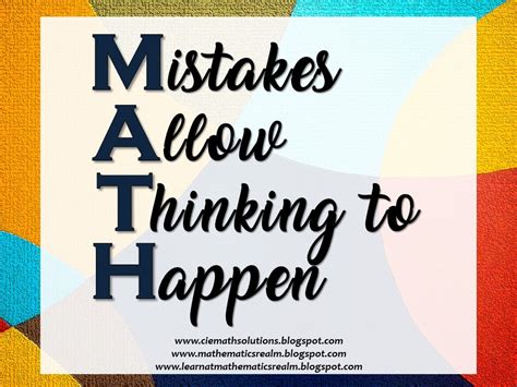 Mathematics Allow Things to Happen (Math Quotes) ~ Mathematics Realm