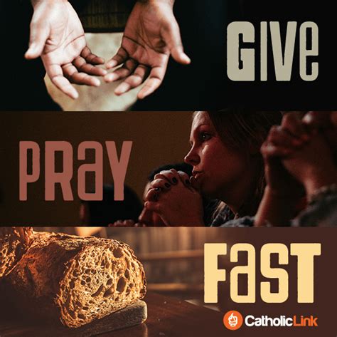 The pillars of Lent: almsgiving, prayer and fasting - Catholic Link