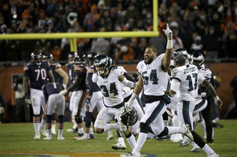 Eagles upset Bears in wild NFL wild-card game | The Spokesman-Review