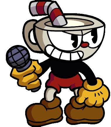 [FNF] Cuphead but Cartoon Color by 205tob on DeviantArt