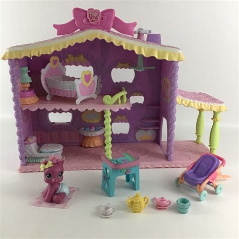 My Little Pony Newborn Cuties Playhouse Nursery Playset Figures Hasbro ...