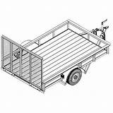 Gooseneck Trailer Coloring Pages sketch template