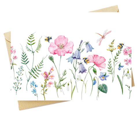 Wildflowers & Bees – Note Card Set | Nauvoo Mercantile