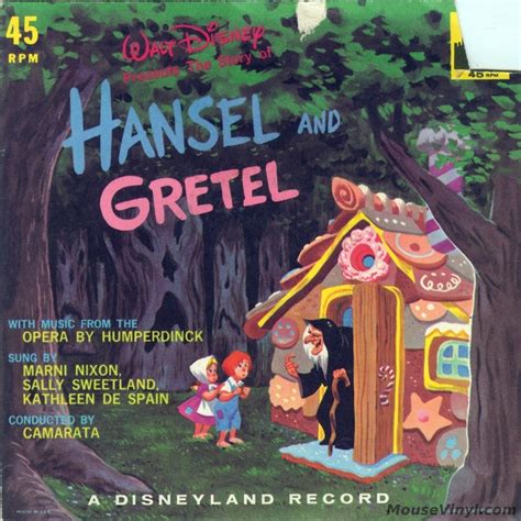 Walt Disney Presents the Story of Hansel and Gretel by Disneyland ...