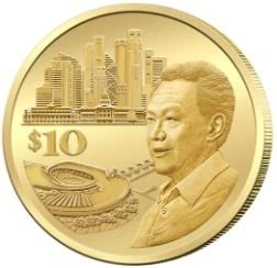 $10 LKY coin LKY100 - Sure Boh Singapore