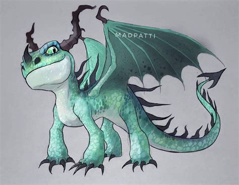 Terrible Terror dragon | Httyd dragons, Sketches, How train your dragon