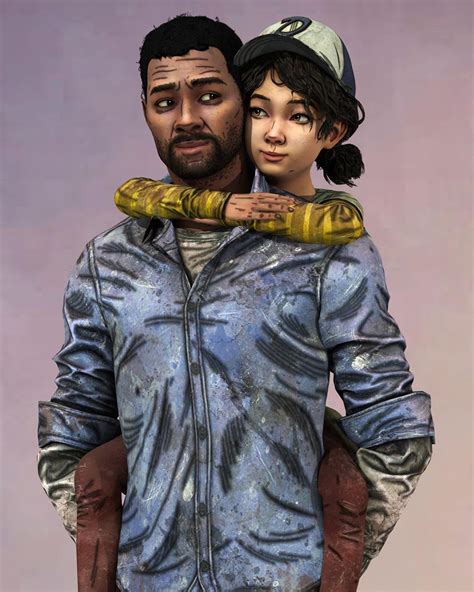 Twd Game Clementine And Lee