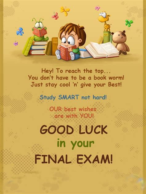 Good Luck Wishes For Exam - Wishes, Greetings, Pictures – Wish Guy