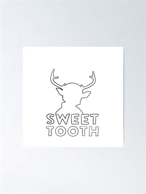 "Sweet tooth Netflix | logo" Poster by Katedmz | Redbubble