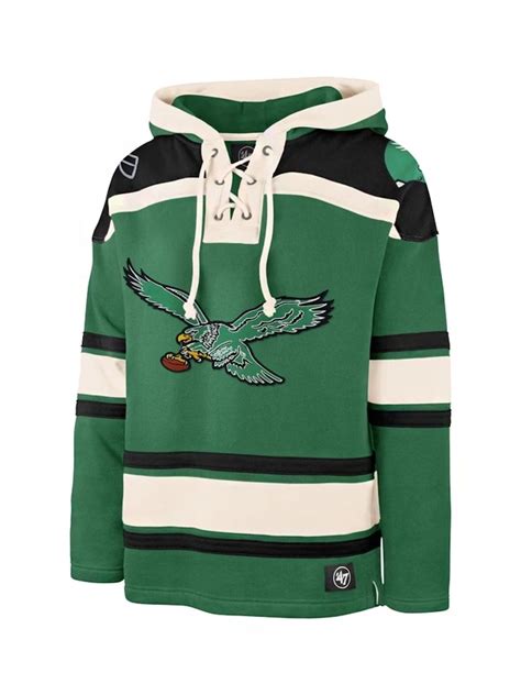 Kelly Green Eagles Lacer Hoodie | Sale