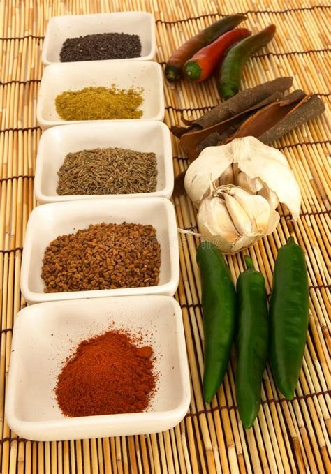 Curry spices 2 stock image. Image of cooking, preparation - 205115