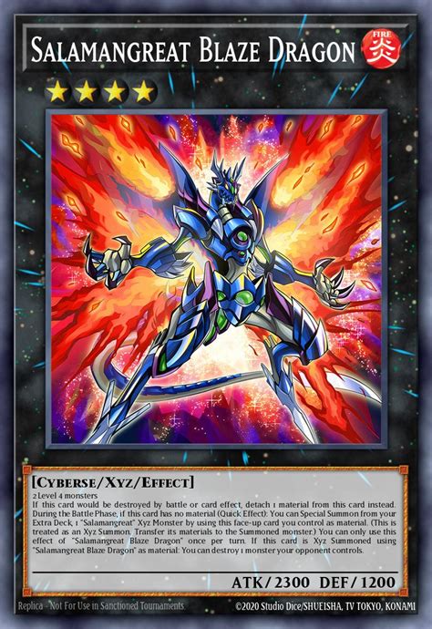 Salamangreat Blaze Dragon - Yu-Gi-Oh! Card Database - YGOPRODeck