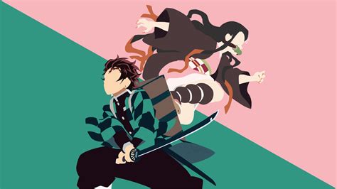 1600x900 Resolution Demon Slayer Kimetsu No Yaiba 4k Minimal 1600x900 ...