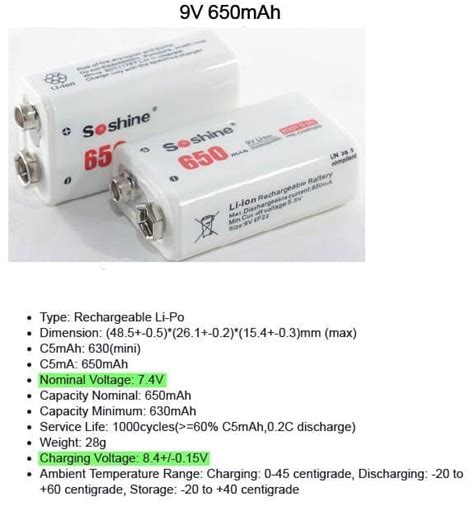 9V Rechargeable Battery – Right & Wrong - Codrey Electronics