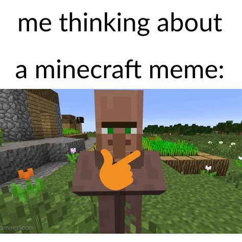 *villager noises* : r/MinecraftMemes