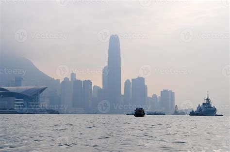 Hong Kong Skyline 16195239 Stock Photo at Vecteezy